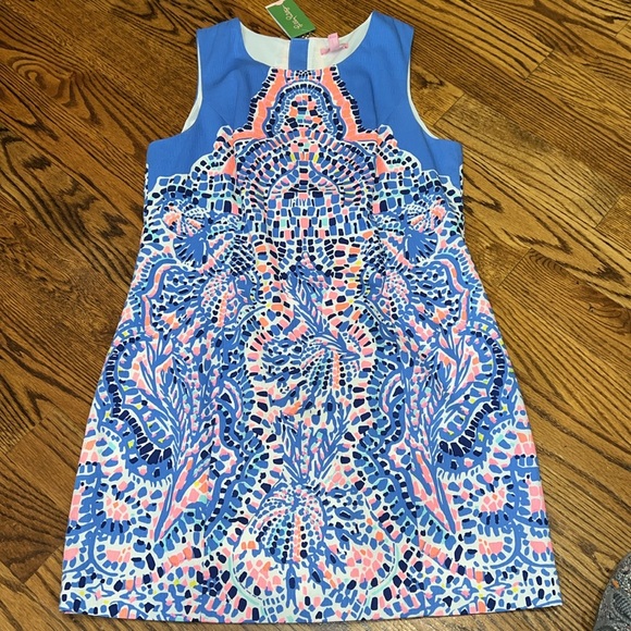 Robe sans manches Lilly Pulitzer Nala dentelle douce décalée neuve avec